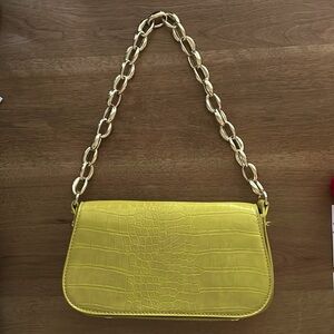 ZARA Lime Green Handbag